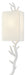 Currey and Company - 5000-0148 - One Light Wall Sconce - Baneberry - Gesso White