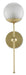 Currey and Company - 5000-0154 - One Light Wall Sconce - Montview - Brushed Brass