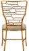 Currey and Company - 7000-0952 - Chair - Vinton - Gilt Bronze