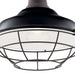 Kichler - 49992BK - One Light Outdoor Pendant/Semi Flush Mount - Pier - Black