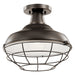 Kichler - 49992OZ - One Light Outdoor Pendant/Semi Flush Mount - Pier - Olde Bronze