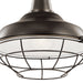 Kichler - 49992OZ - One Light Outdoor Pendant/Semi Flush Mount - Pier - Olde Bronze