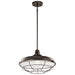 Kichler - 49993OZ - One Light Outdoor Pendant/Semi Flush Mount - Pier - Olde Bronze