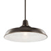 Kichler - 49993OZ - One Light Outdoor Pendant/Semi Flush Mount - Pier - Olde Bronze