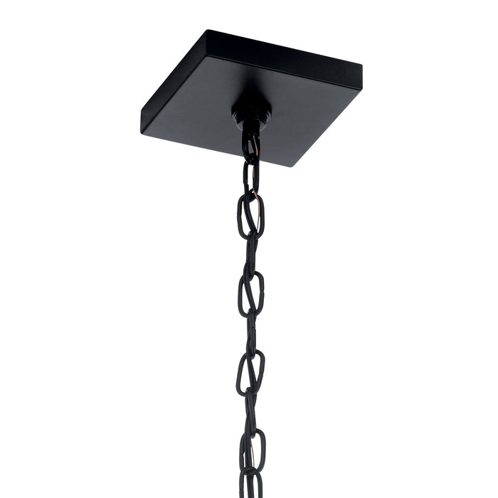 Kichler - 52029BKNBR - Four Light Foyer Pendant - Vath - Black