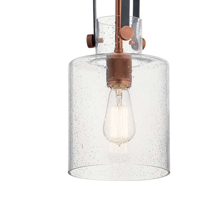 Kichler - 52035ACO - One Light Pendant - Kitner - Antique Copper