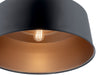 Kichler - 52097BK - One Light Pendant/Semi Flush Mount - Elias - Black