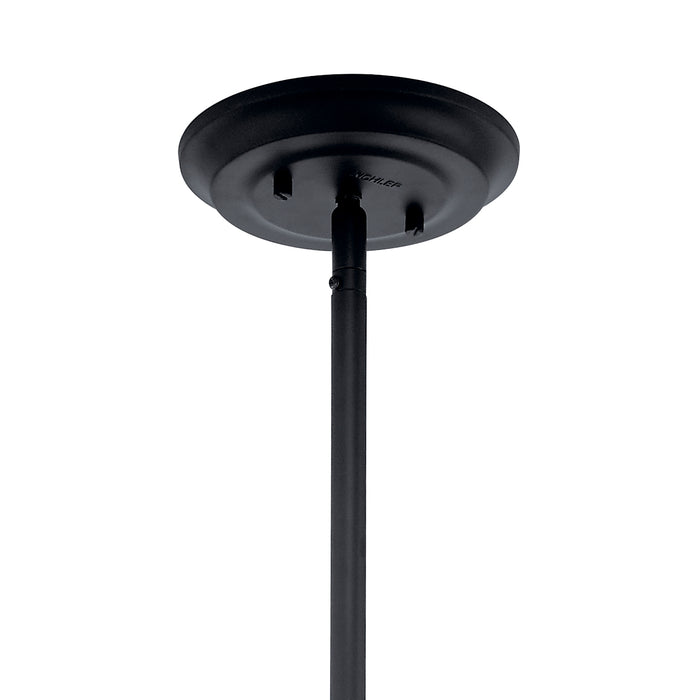 Kichler - 52097BK - One Light Pendant/Semi Flush Mount - Elias - Black