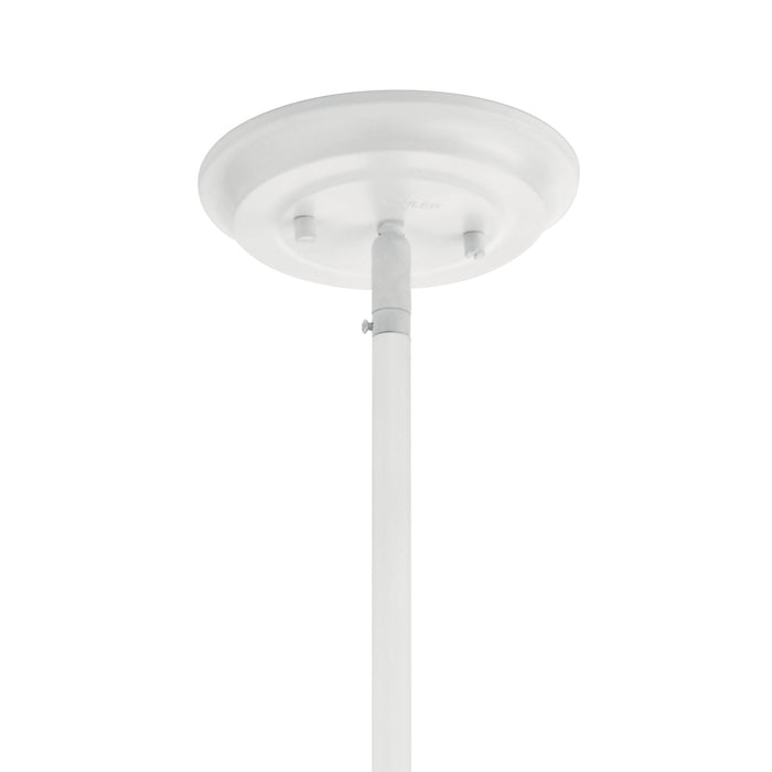 Kichler - 52097WH - One Light Pendant/Semi Flush Mount - Elias - White