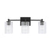 Capital Lighting - 138331MB-491 - Three Light Vanity - Emerson - Matte Black