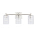 Capital Lighting - 138331PN-491 - Three Light Vanity - Emerson - Polished Nickel