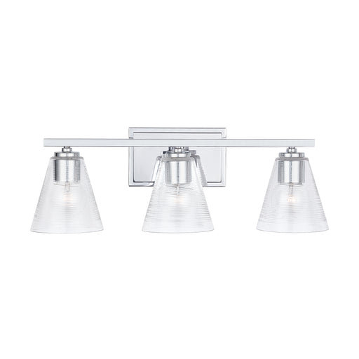 Capital Lighting - 138333CH-493 - Three Light Vanity - Layla - Chrome