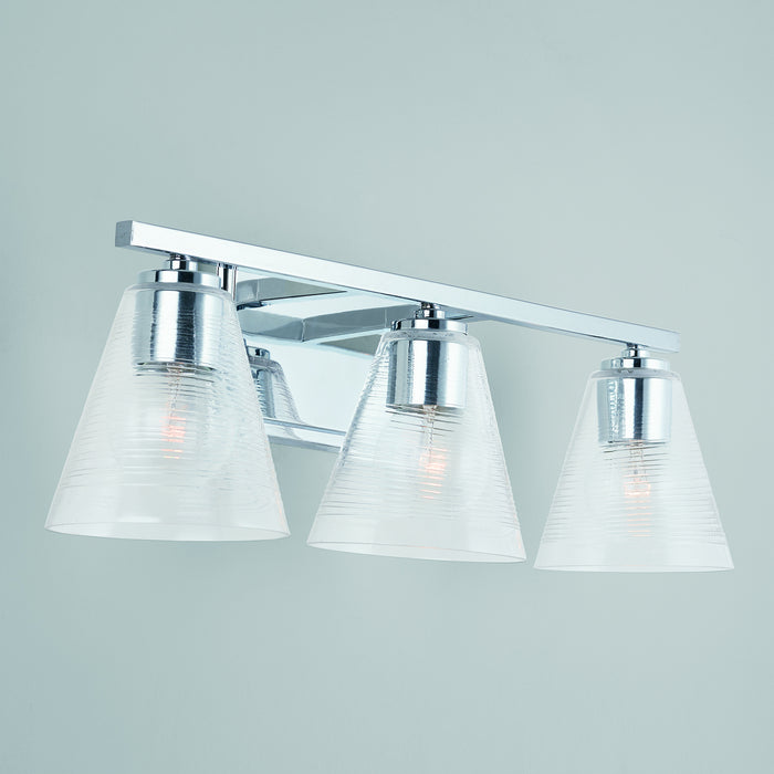 Capital Lighting - 138333CH-493 - Three Light Vanity - Layla - Chrome