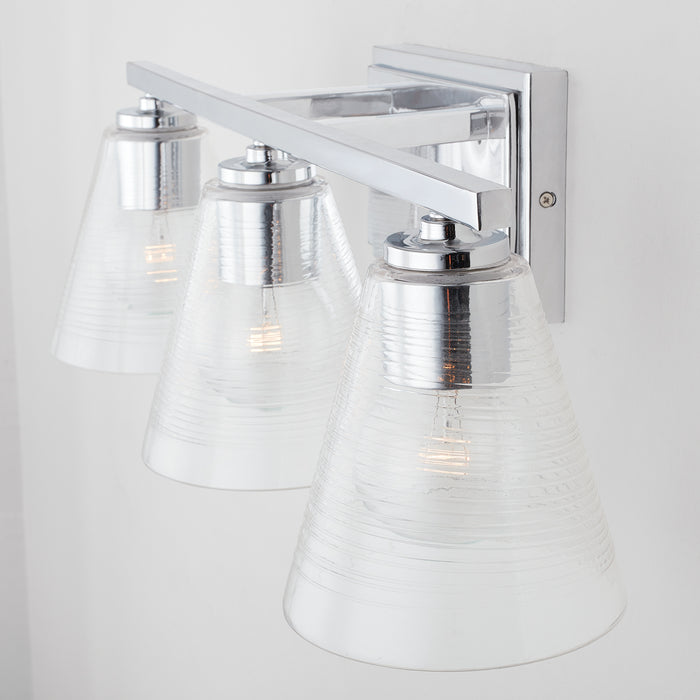 Capital Lighting - 138333CH-493 - Three Light Vanity - Layla - Chrome