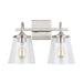 Capital Lighting - 139122BN-496 - Two Light Vanity - Jayne - Brushed Nickel