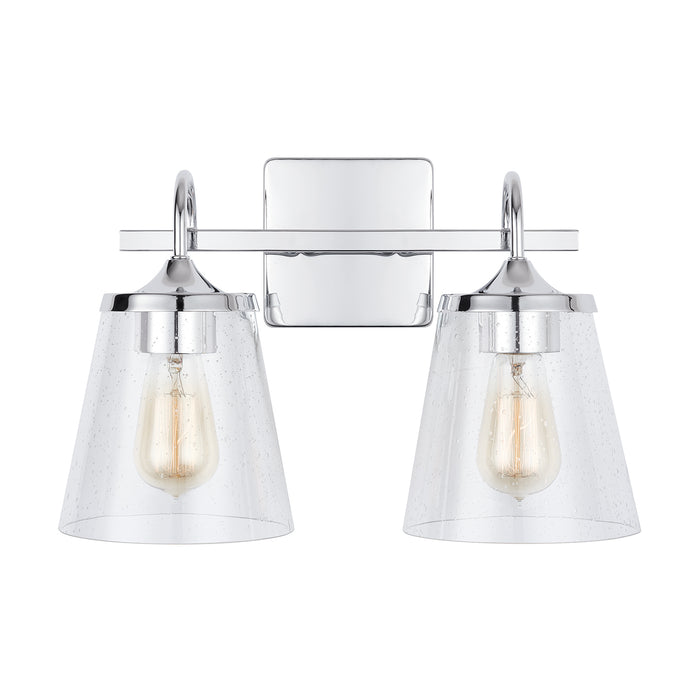 Capital Lighting - 139122CH-496 - Two Light Vanity - Jayne - Chrome