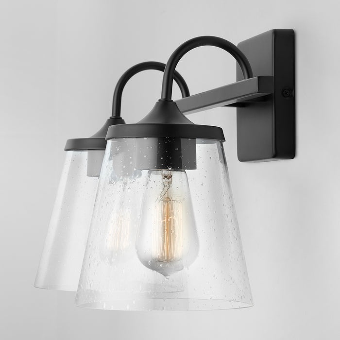 Capital Lighting - 139122MB-496 - Two Light Vanity - Jayne - Matte Black