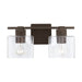 Capital Lighting - 139124OR-498 - Two Light Vanity - Graham - Oil Rubbed Bronze