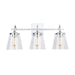 Capital Lighting - 139132CH-496 - Three Light Vanity - Jayne - Chrome