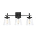 Capital Lighting - 139132MB-496 - Three Light Vanity - Jayne - Matte Black