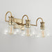 Capital Lighting - 139133AD-497 - Three Light Vanity - Cassidy - Aged Brass