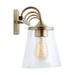 Capital Lighting - 139142AD-496 - Four Light Vanity - Jayne - Aged Brass