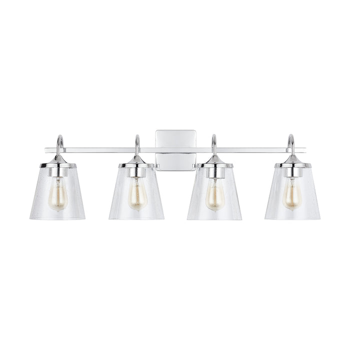 Capital Lighting - 139142CH-496 - Four Light Vanity - Jayne - Chrome