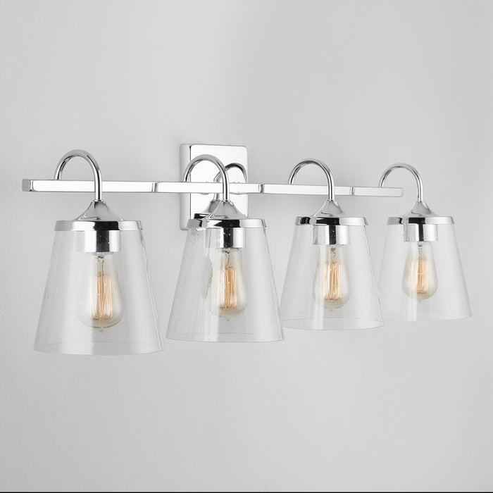 Capital Lighting - 139142CH-496 - Four Light Vanity - Jayne - Chrome