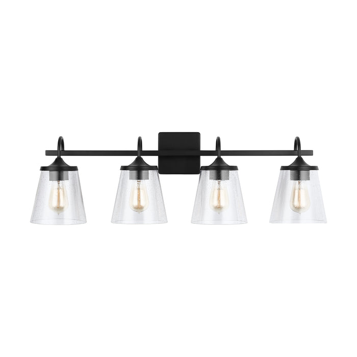 Capital Lighting - 139142MB-496 - Four Light Vanity - Jayne - Matte Black