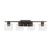 Capital Lighting - 139144OR-498 - Four Light Vanity - Graham - Oil Rubbed Bronze