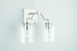 Capital Lighting - 139321BN-500 - Two Light Vanity - Carter - Brushed Nickel