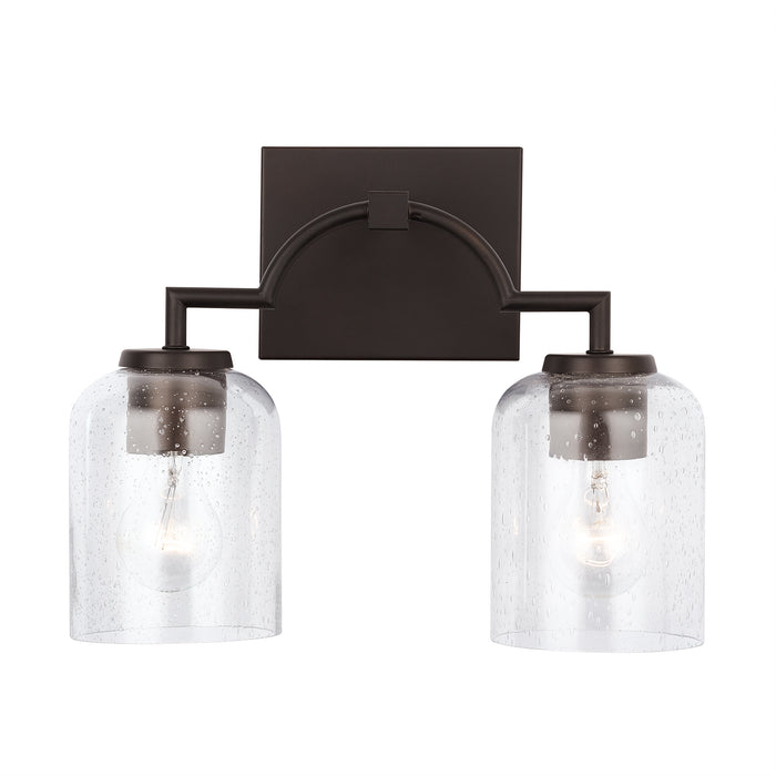 Capital Lighting - 139321BZ-500 - Two Light Vanity - Carter - Bronze