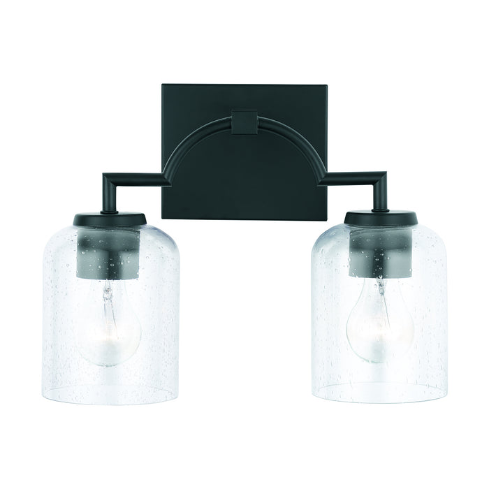 Capital Lighting - 139321MB-500 - Two Light Vanity - Carter - Matte Black