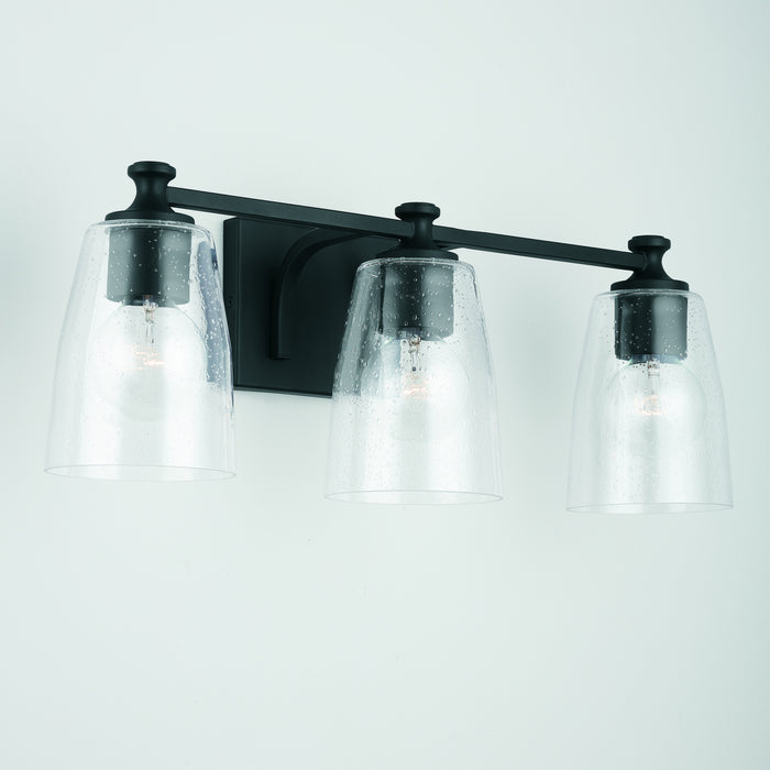 Capital Lighting - 140931MB-506 - Three Light Vanity - Myles - Matte Black