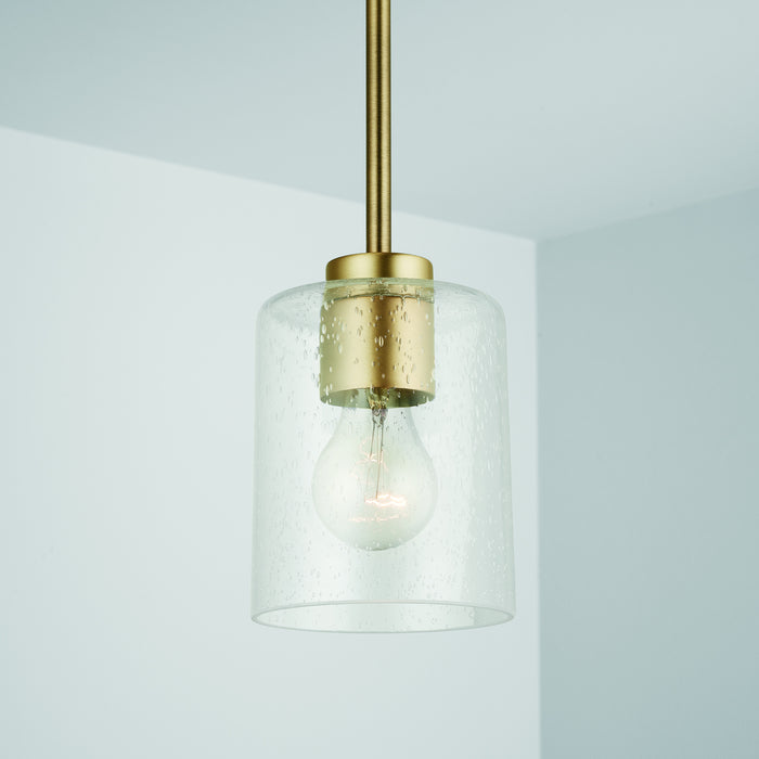 Capital Lighting - 328511AD-449 - One Light Pendant - Greyson - Aged Brass