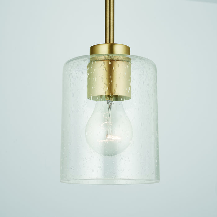 Capital Lighting - 328511AD-449 - One Light Pendant - Greyson - Aged Brass