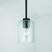 Capital Lighting - 328511MB-449 - One Light Pendant - Greyson - Matte Black