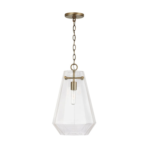 Capital Lighting - 338316AD - One Light Pendant - Lee - Aged Brass