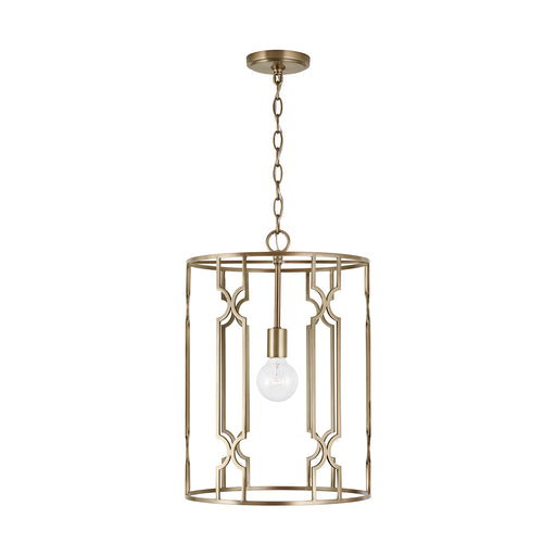 Capital Lighting - 338911AD - One Light Pendant - Jordyn - Aged Brass