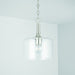 Capital Lighting - 339311BN - One Light Pendant - Carter - Brushed Nickel