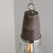 Capital Lighting - 340511HN - One Light Pendant - Connor - Barnhouse and Matte Nickel