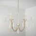 Capital Lighting - 437061WG - Six Light Chandelier - Gwyneth - Winter Gold