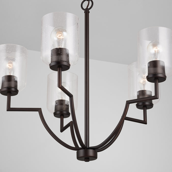 Capital Lighting - 439351BZ-500 - Five Light Chandelier - Carter - Bronze