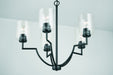 Capital Lighting - 439351MB-500 - Five Light Chandelier - Carter - Matte Black