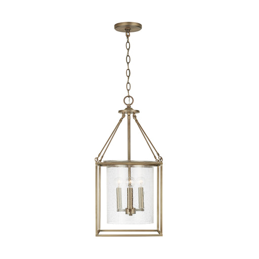 Capital Lighting - 532843AD - Four Light Pendant - Cooper - Aged Brass