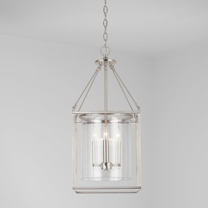 Capital Lighting - 532843BN - Four Light Pendant - Cooper - Brushed Nickel