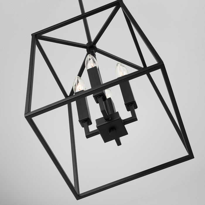 Capital Lighting - 537641MB - Four Light Foyer Pendant - Thea - Matte Black