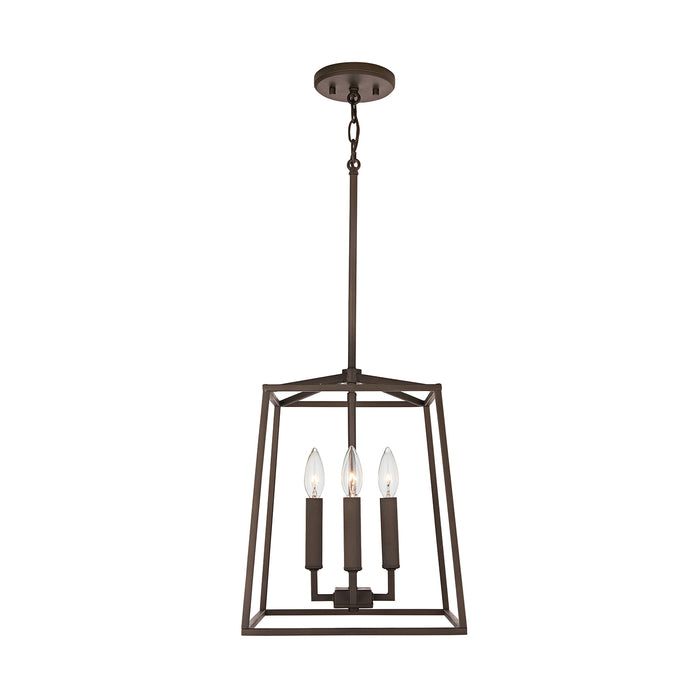 Capital Lighting - 537641OR - Four Light Foyer Pendant - Thea - Oil Rubbed Bronze