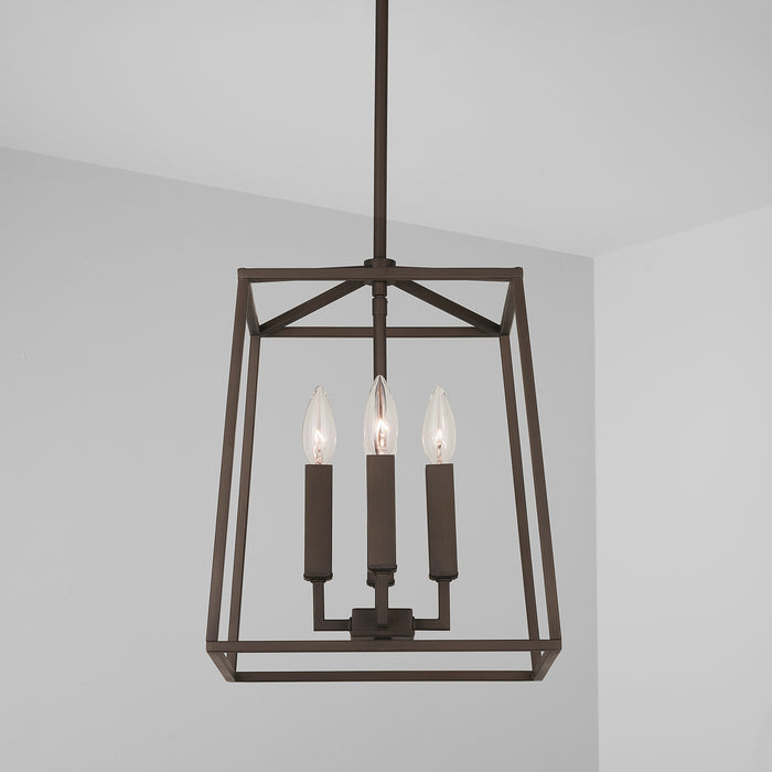 Capital Lighting - 537641OR - Four Light Foyer Pendant - Thea - Oil Rubbed Bronze