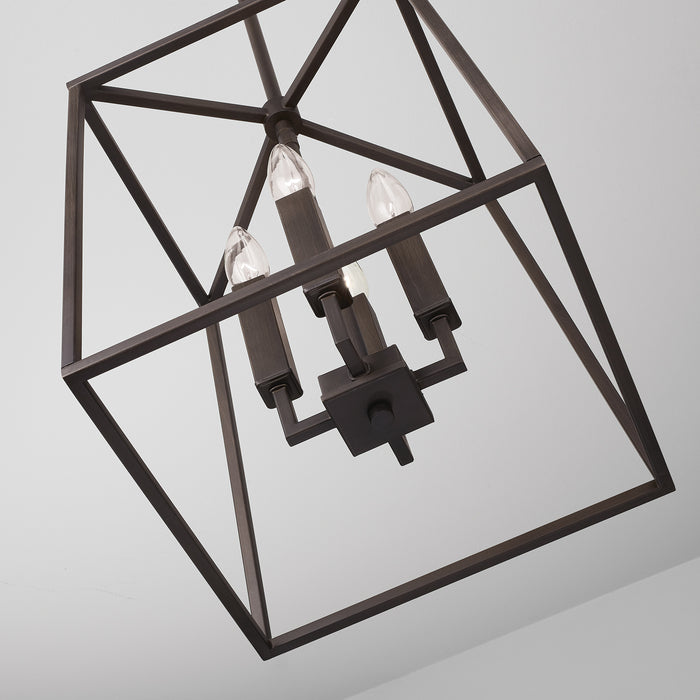 Capital Lighting - 537641OR - Four Light Foyer Pendant - Thea - Oil Rubbed Bronze